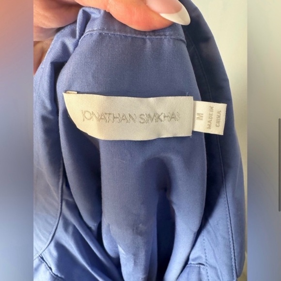 Simkhai Nadine Puff Sleeve Mini Dress/Size M - Picture 7 of 9